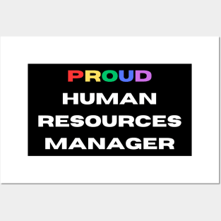 Proud HR manager Posters and Art